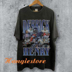 Derrick Henry 90s Vintage Bootleg Style Football T-shirt, De